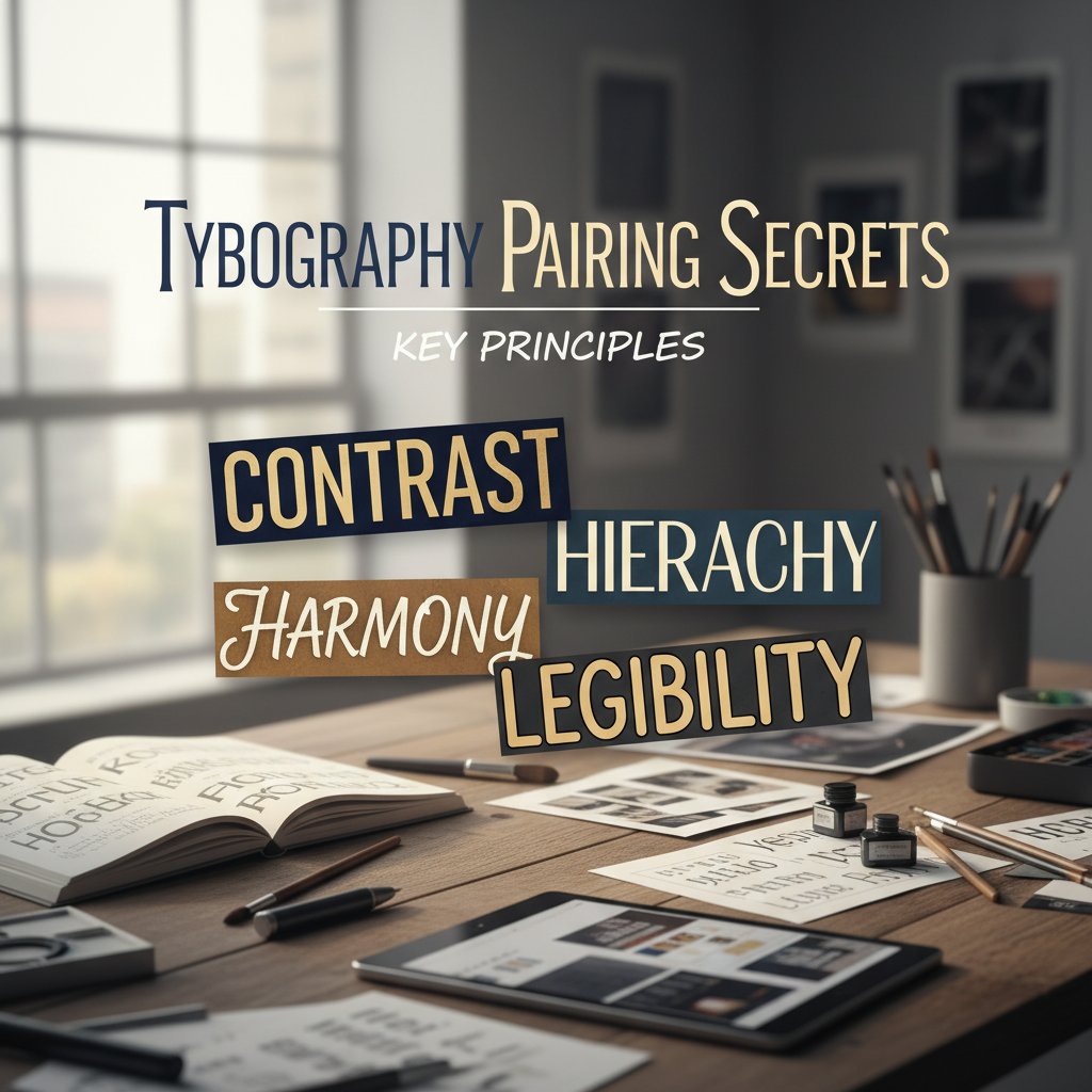Dựa trên tiêu đề "Bí quyết kết hợp các cặp Font chữ hiệu quả trong thiết kế", 4 từ khóa hoặc cụm từ khóa chính là: