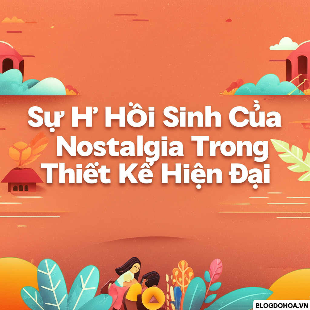 Sự Hồi Sinh Của Nostalgia Trong Thiết Kế Hiện Đại