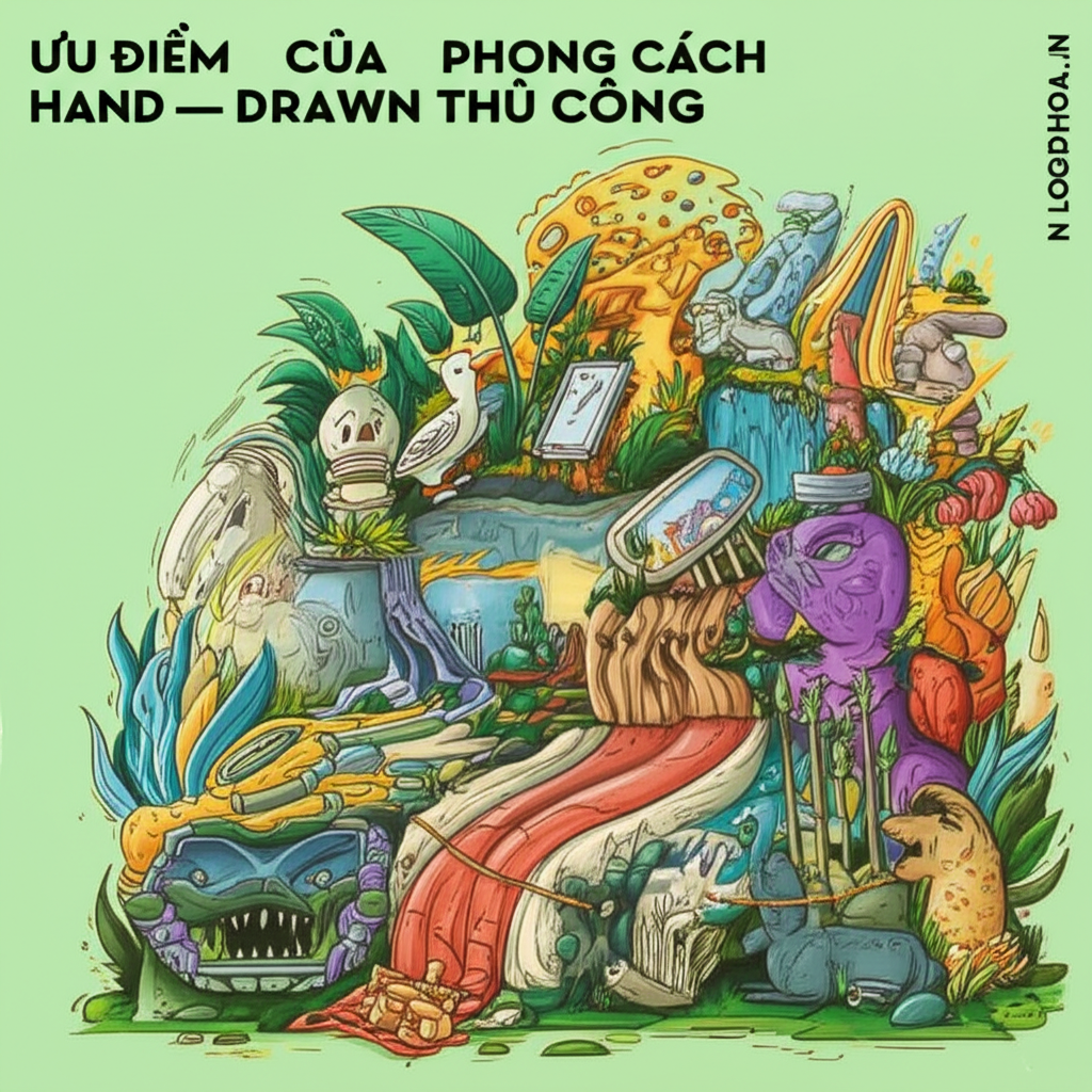 Ưu Điểm Của Phong Cách Hand-Drawn Thủ Công