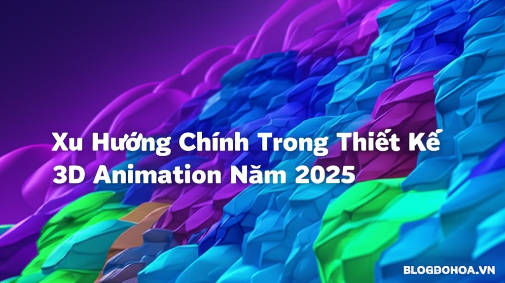 Xu Hướng Chính Trong Thiết Kế 3D Animation Năm 2025