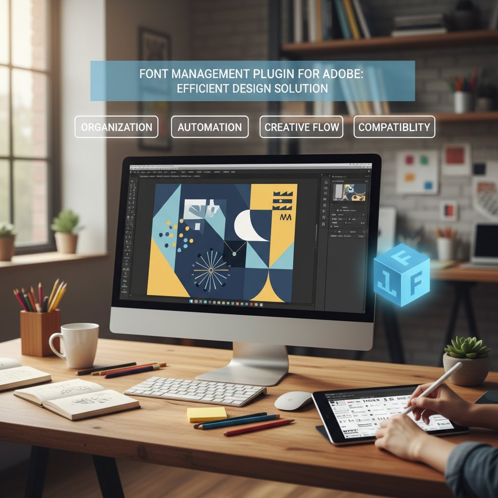 Dựa trên tiêu đề "Plugin quản lý Font cho Adobe: Giải pháp hiệu quả cho Designer", 4 từ khóa/cụm từ khóa chính là: