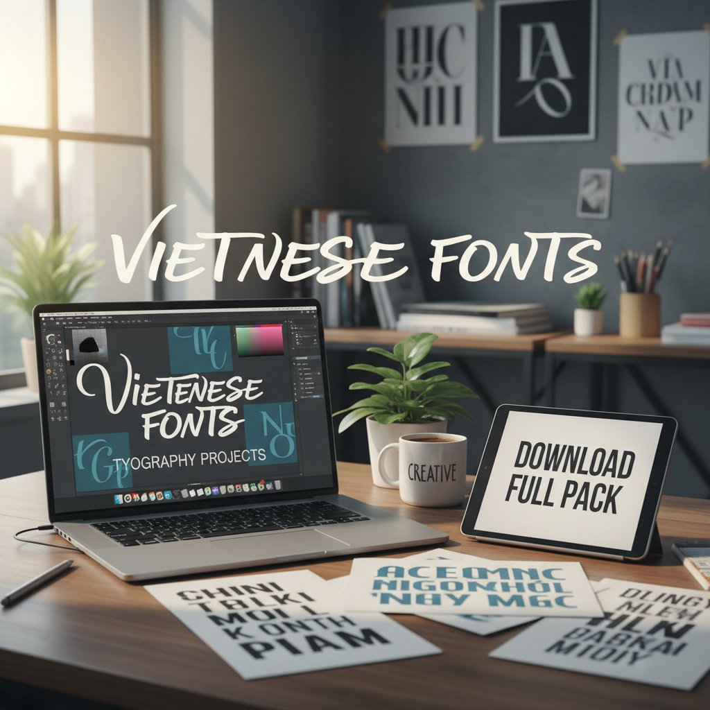 1. Font Việt hóa