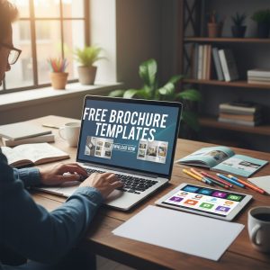 1. Template Brochure miễn phí